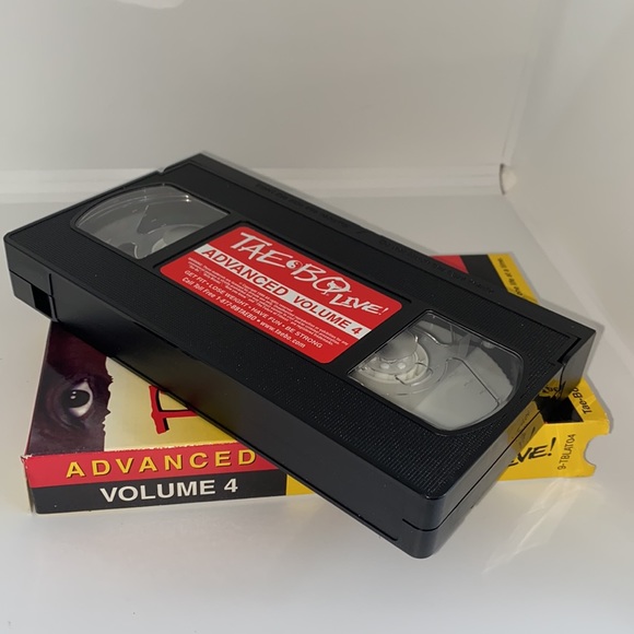 VHS Tape: Tae Bo Live Advanced Volume 4 with Billy Blanks - Picture 3 of 3